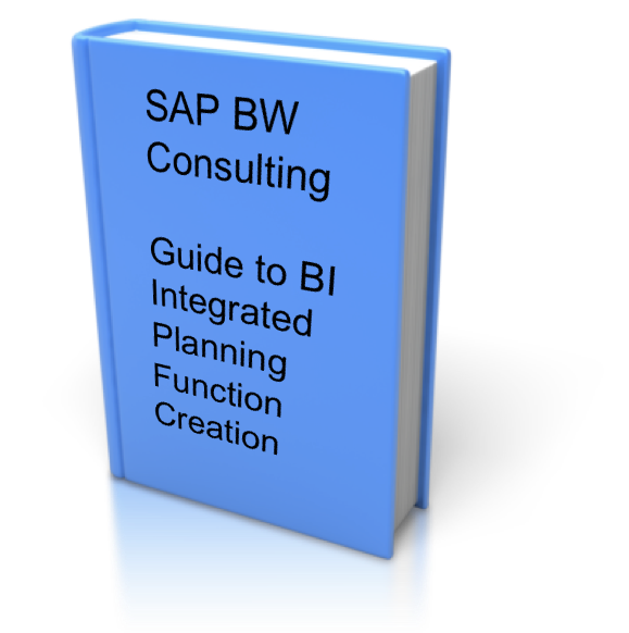 SAP BW Integrated Planning