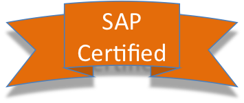 Look for the SAP Certified Badge