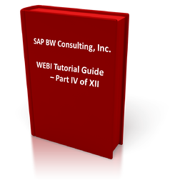 SAP BW, BO, WEBI, XCELSIUS, Business Objects, How To, Guide, Tutorial