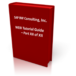 SAP BW, BO, WEBI, XCELSIUS, Business Objects, How To, Guide, Tutorial