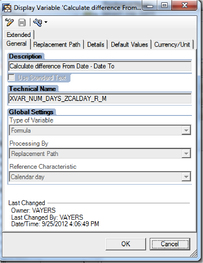 Mandatory Interval Variable