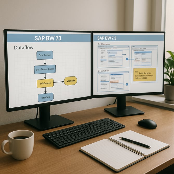 Create Complete Copy of BW 7.3 Dataflow