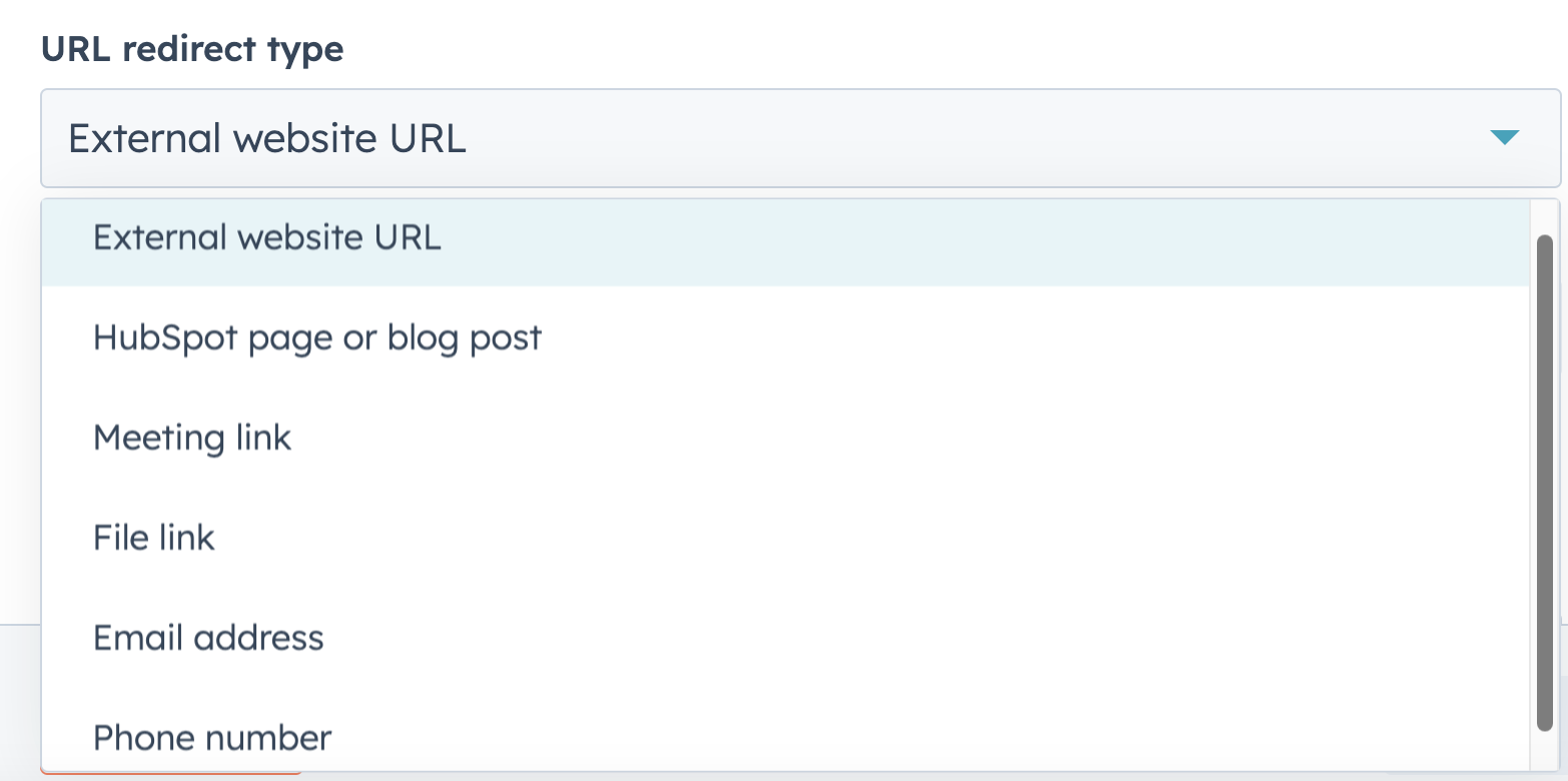 Hubspot CTA URL Redirect Actions