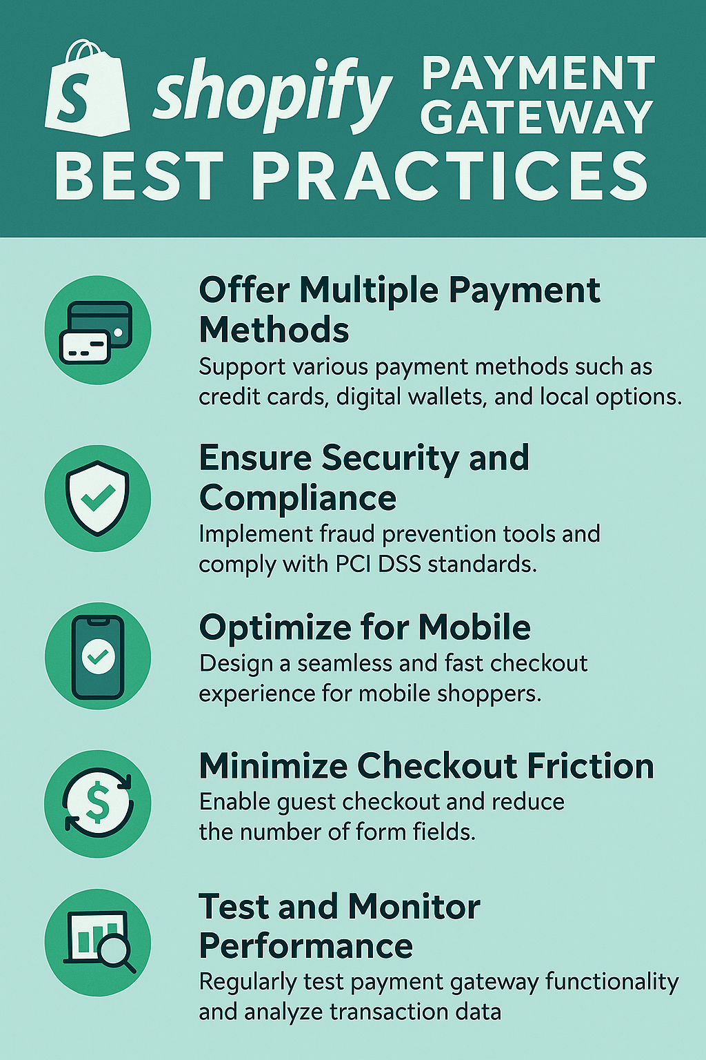 Shopify Gateway Best Pracitces