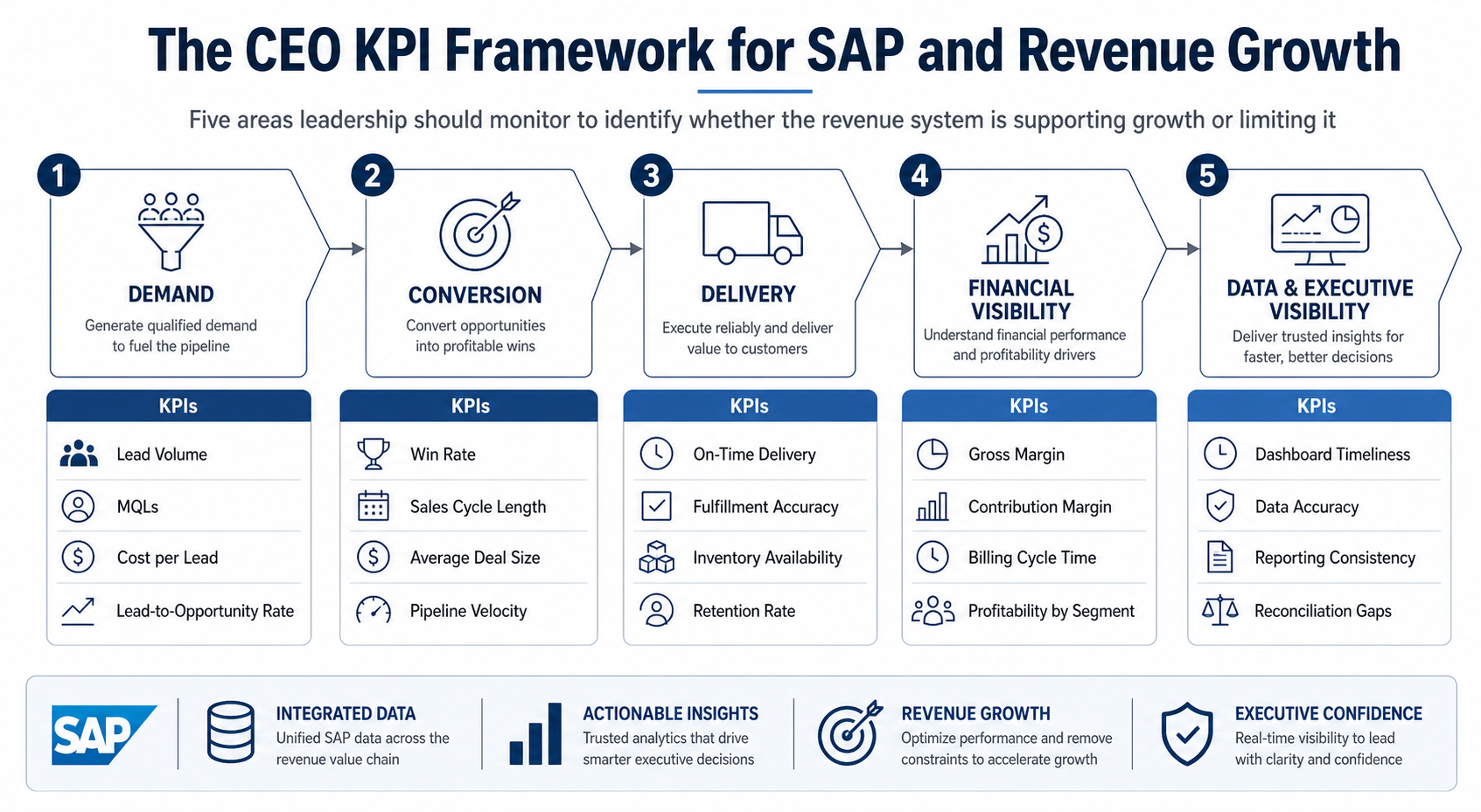 CEO KPI Framework for SAP and Revenue Growth