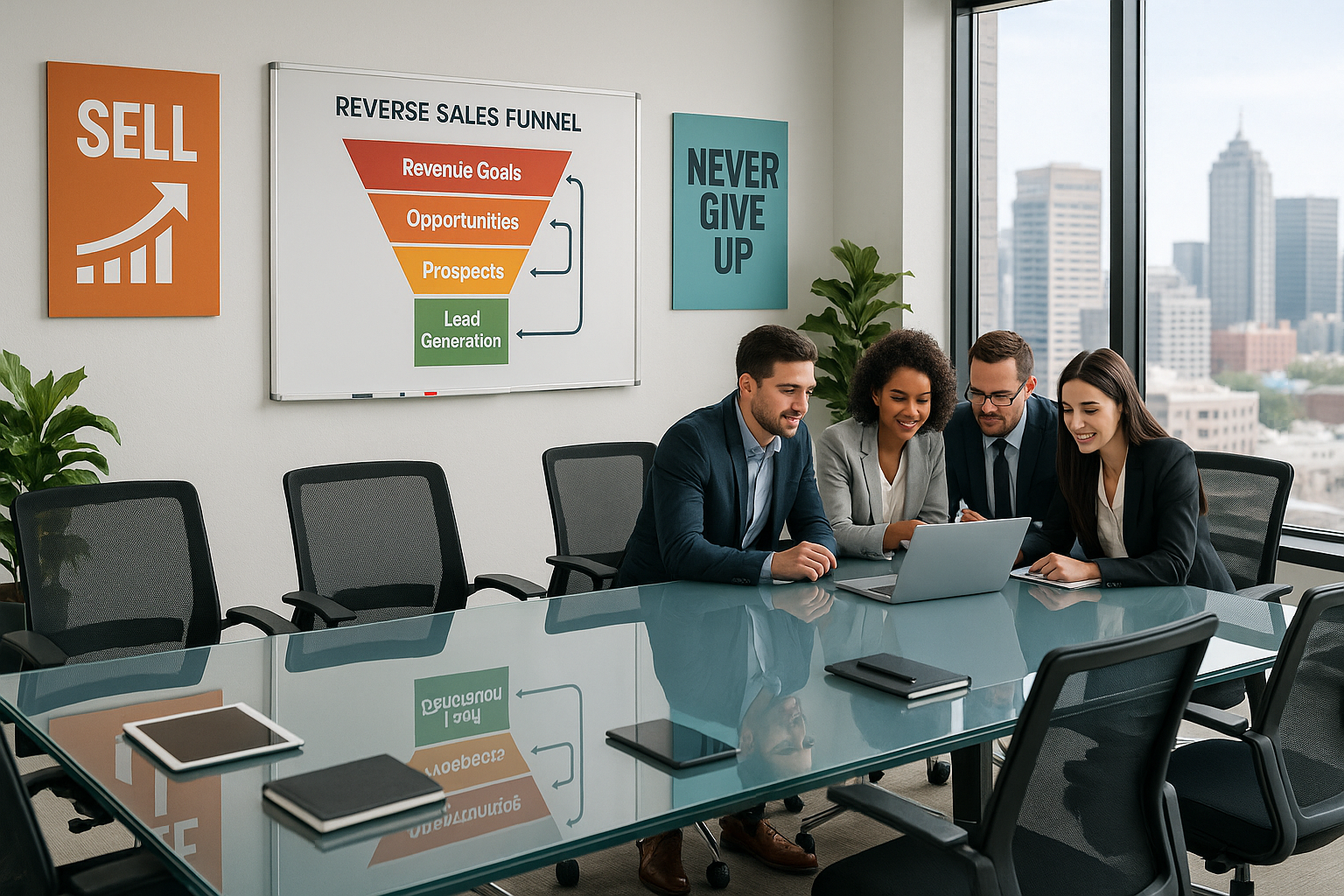 reverse sales funnel
