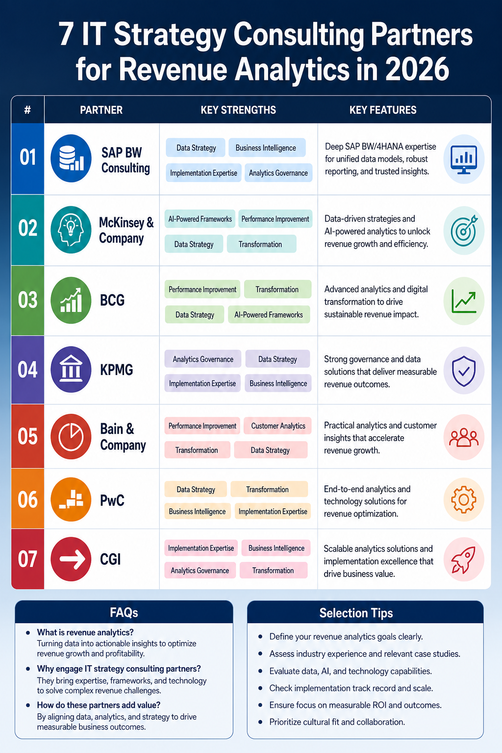 Revenue Analytics Firms
