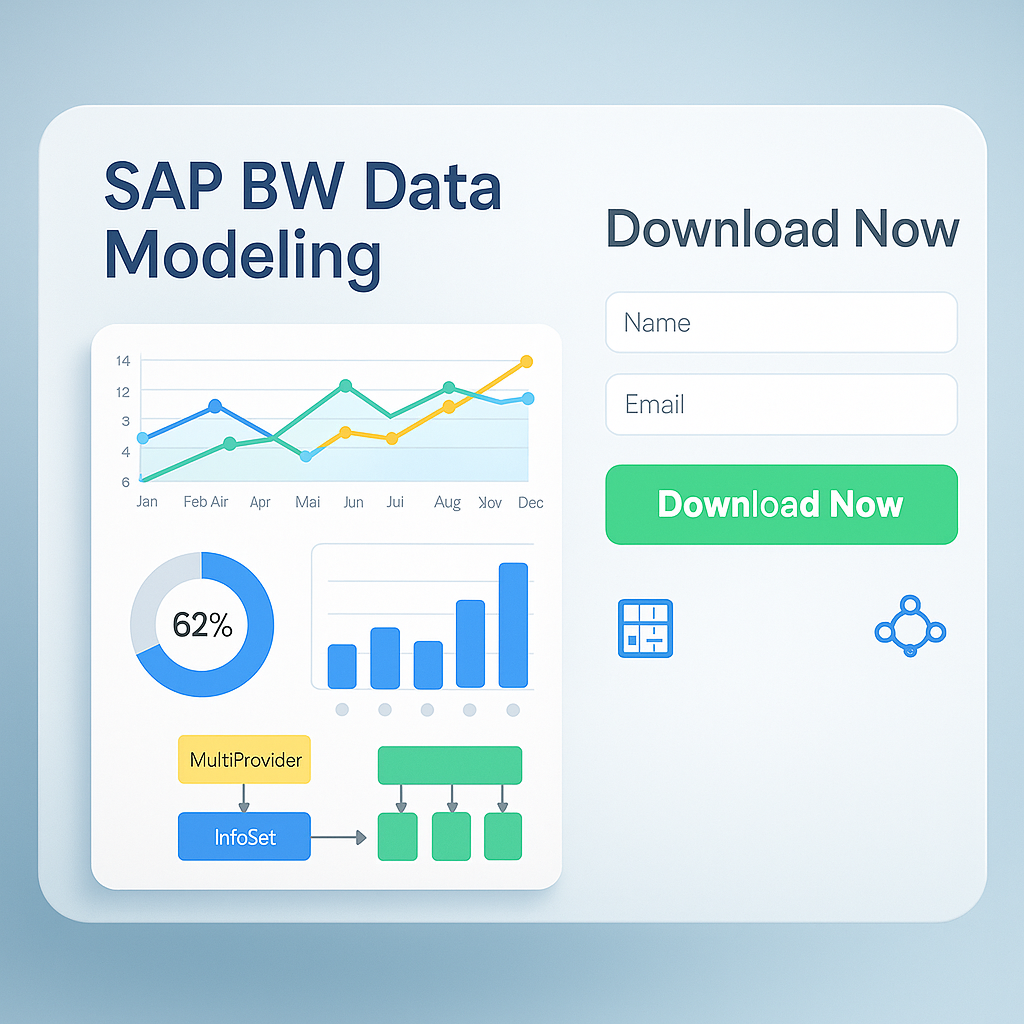 Get Your SAP BW Data Modeling Guide - Part I